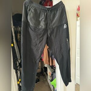 Men’s Reebok track joggers size large